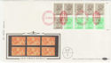 1983-04-05 1.46p Booklet Stamps NPM London EC1 FDC (57399)