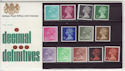 1971 Definitive Stamps Presentation Pack No. 37 (66143)