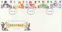 1985-11-19 Christmas Pantomime Stamps Hereford FDI (10547)