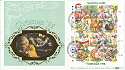 1992-11-17 Christmas M/S Stamps Silk FDC (10643)