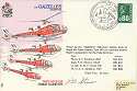 AD09 The Gazelles Flown Signed (12010)
