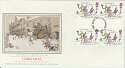 1993-11-09 Christmas Stamps Silk FDC (12631)