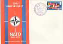 1969-04-02 NATO Shape BF 1081 PS FDC (12663)