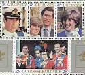 1981 Guernsey Royal Wedding M/S MNH (12804)