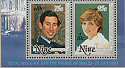 1981 Niue Royal Wedding Sheetlet +10c Surtax MNH (13069)