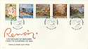 1983-09-06 Guernsey Renoir Paintings FDC (13202)