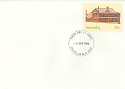 1986-09-08 36c Definitives - Buildings Pre-Stamped FDC (15114)