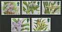 1993-03-16 SG1659/63 Orchid Stamps Used Set (15493)