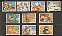 1994-02-01 SG1800/9 Greetings Stamps Used Set