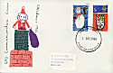 1966-12-01 Christmas Stamps Croydon FDC (15629)