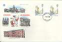 1980-05-07 Royal Opera House Stamp Gutter Pair FDC (15749)