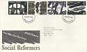 1976-04-28 Social Reformers FDC (16058)