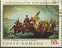 1976 Rumania Bicent American Revolution Stamps (16331)