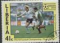 1985 Liberia World Cup Football Stamps (16702)
