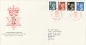 1989-11-28 N Ireland Definitive Stamps FDC (17470)