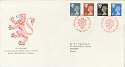 1989-11-28 Scotland Definitive Stamps FDC (17473)