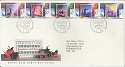 1988-11-15 Christmas Stamps Bureau FDC (17667)