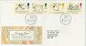 1988-09-06 Edward Lear Stamps Bureau FDC (17669)