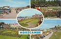 Morecambe Multi View Postcard (17786)