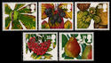 1993-09-14 SG1779/83 Autumn Fruits Stamps MINT Set