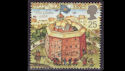 1995-08-08 SG1884 25p Shakespeare's Globe Stamp Used (23499)