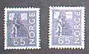 1962 Norway 65 Ore Violet SG537b x10 FU (18858)