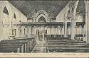 Somerset Dunster Parish Church b&w PPC (20354)
