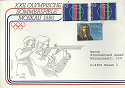 Switzerland 1980 mixed stamps on Olympic Cover (22299)