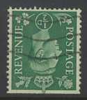 KGVI SG485 Â½d pale green Inverted Used (22594)