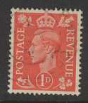 KGVI SG486 1d pale red Used (22606)