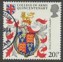 1984-01-17 SG1237 Arms of Richard III F/U (22992)