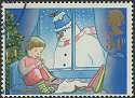 1987-11-17 SG1379 Child playing recorder / snowman F/U (23134)