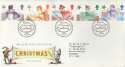 1985-11-19 Christmas Stamps BUREAU FDC (25463)