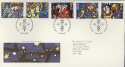 1992-11-10 Christmas Stamps BUREAU FDC (25523)
