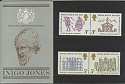 1973-08-15 Inigo Jones Stamps Presentation Pack (P53)