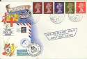 1969-08-27 Stamp Machine Coil PORTSLADE cds FDC (26283)