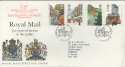 1985-07-30 Post Office Anniv Bagshot + Carried Cachet FDC (27259