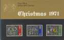 1971-10-13 Christmas Stamps Presentation Pack (P35)