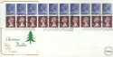 1978-11-15 Christmas Booklet Pane WINDSOR FDC (29841)