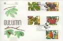 1993-09-14 Autumn PEAR TREE Devon FDC (29861)