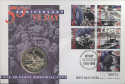 1995-05-09 Guernsey 50th VE Day Coin FDC (30671)