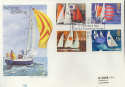 1975-06-11 Sailing Royal Thames Yacht Club SW1 FDC (32773)