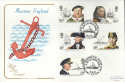 1982-06-16 Maritime Heritage BF 1779 PS FDC (33111)
