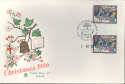 1986-12-02 Christmas Gutter Glastonbury Thorn FDC (33279)