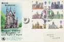 1969-05-28 Cathedrals St Paul's sml print error FDC (34103)