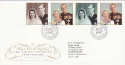 1997-11-13 Golden Wedding Anniv Bureau FDC (34394)