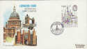 1980-04-09 Stamp Exhib Cameo Stamp Centre London WC2 FDC (34452)