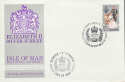 1977-03-01 IOM Silver Jubilee Stampex FDC (35025)