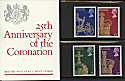 1978-05-31 Coronation Stamps Presentation Pack (P101)