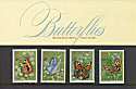 1981-05-13 Butterflies Stamps Presentation Pack (P126)